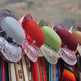 Hats from Peru by Bart Poelaert