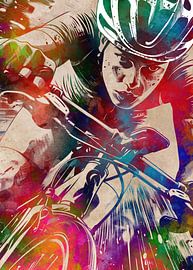 Cycling Bike sport art #cycling #sport