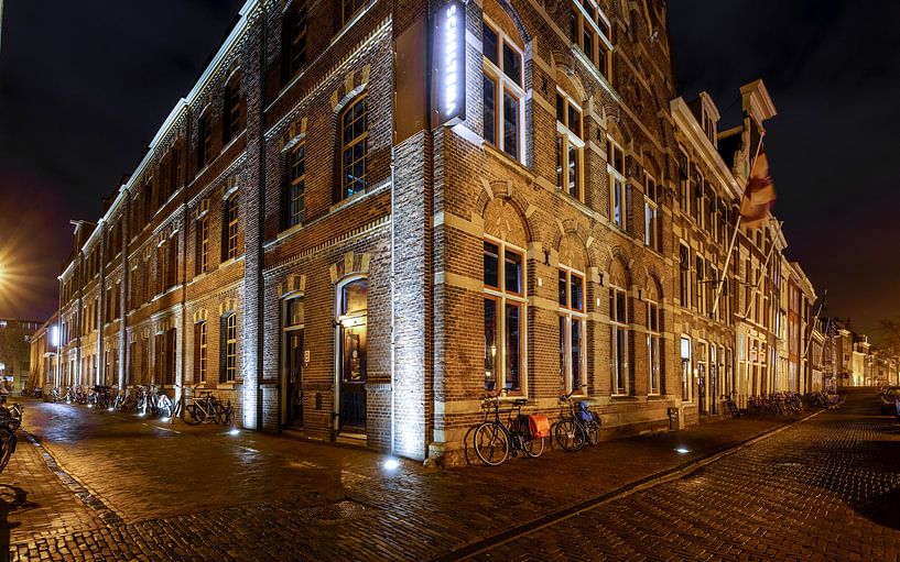 Marktsteeg in Leiden van Dirk van Egmond