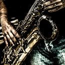 Spelen met sax van Henk Ravenhorst thumbnail