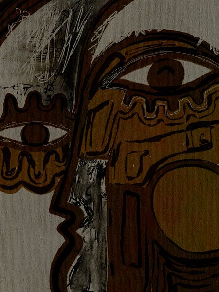 Vibrant Visions 1 by Shatha Al Dafai