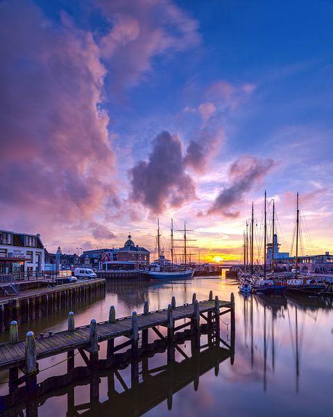 Oude Haven, Harlingen van Edwin Kooren