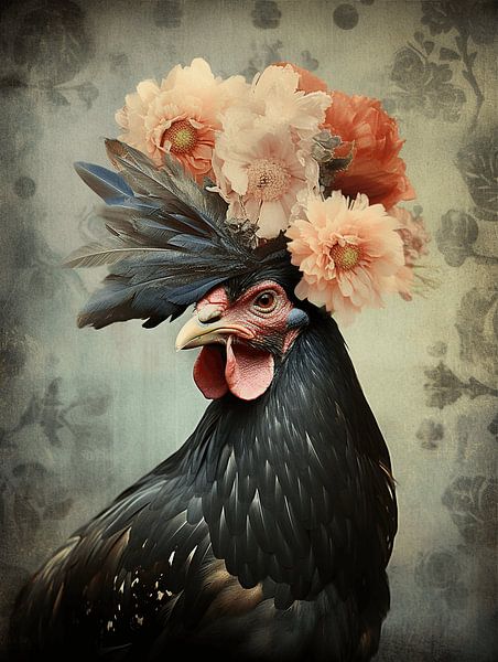 Floral Crowned 1 von Mou•Ritz