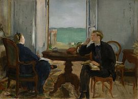 Intérieur à Arcachon, Édouard Manet
