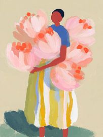 Bloom Within – Contemporary Floral Woman