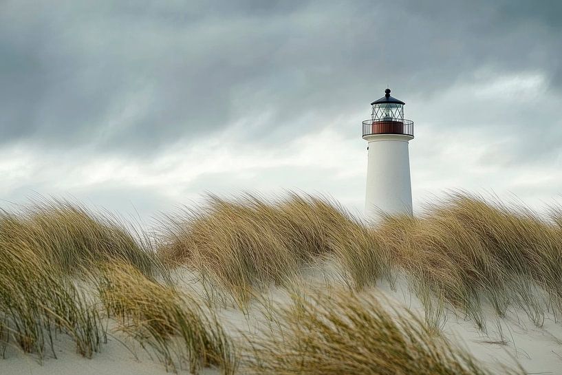 Lighthouse dunes by Poster Art Shop