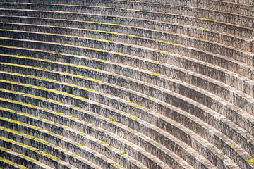 Detail of a dam wall by Harry Cathunter