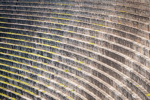 Detail van een damwand