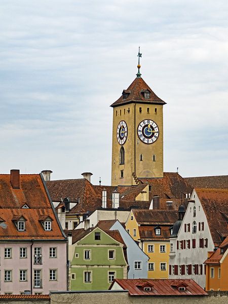 Regensburg - Vieille ville et hôtel de ville par Katrin May