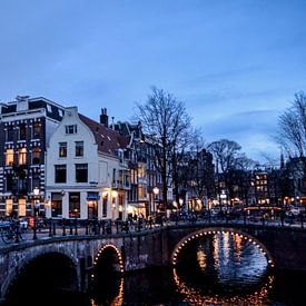 Amsterdamse grachten von Thijs Nusmeijer