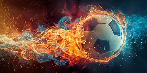 Feuer und Eis im Fußball von Jonas Weinitschke