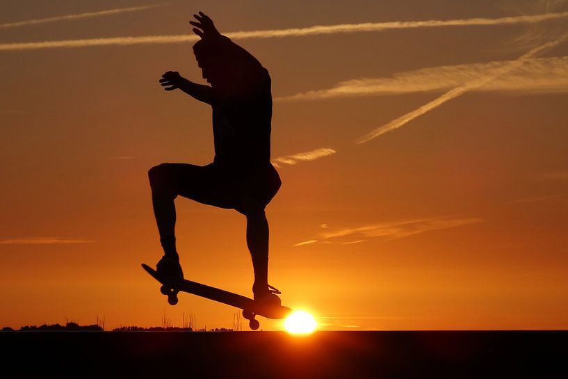 Evening Skater by Wijnand Kroes