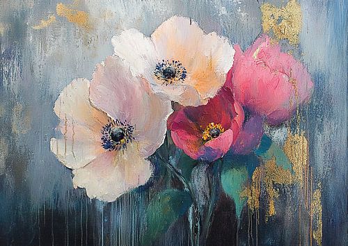 Goldene Blütenblätter