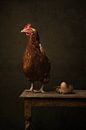 Das Huhn und das Ei von Carolien van Schie Miniaturansicht