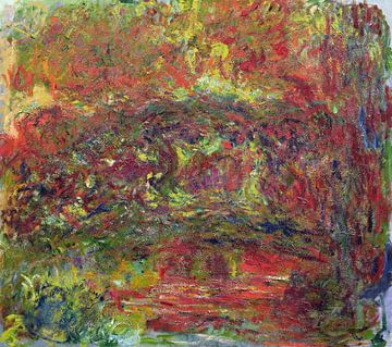 Claude Monet,De Japanse Brug, 1918-24 Zie Detail 414403 Olie op 