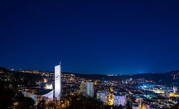 Deutschland, Stuttgart, Skyline, Häuser und Kirchen von Stuttgart von adventure-photos