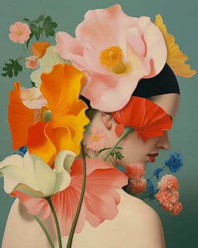 Les fleurs sont les meilleures amies des filles sur Carla Van Iersel