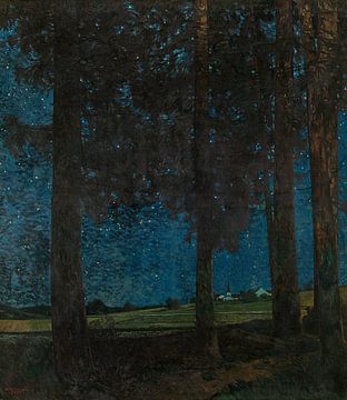 Landschaft bei Nacht, JOSEF STOITZNER, um 1932