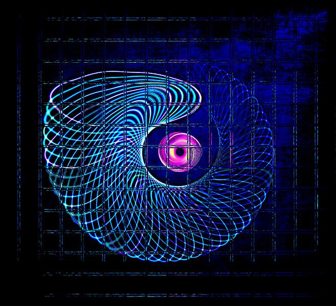Luminous spiral #5 by L.A.B.