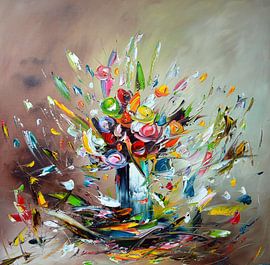 Flowers by Gena Theheartofart