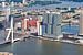 Aerial Panorama Wilhelmina-Pier in Rotterdam von Anton de Zeeuw