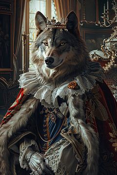 Loup royal sur Poster Art Shop