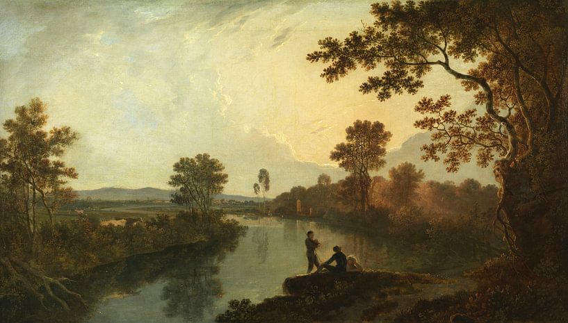 A View of the River Dee, Richard Wilson by Masterful Masters