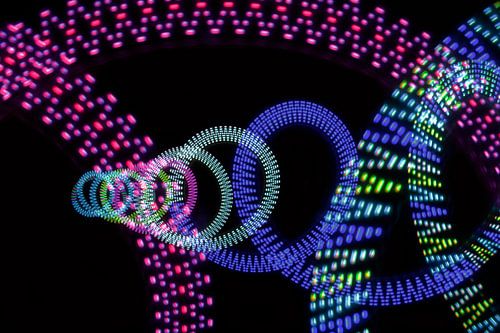 Light waves wallow through the night #7