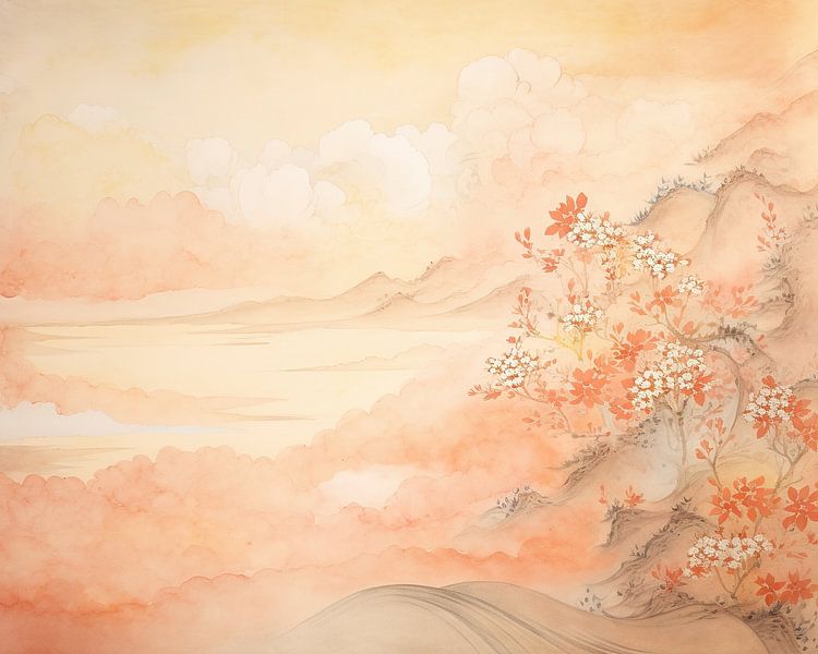 Landscape | Watercolour Landscape by Abstract Painting