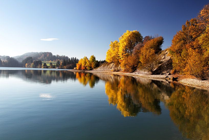 Het Forggenmeer in Allgäu van Dirk Rüter