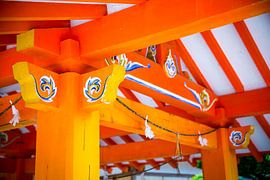 Colors and Forms of a Shinto Shrine by Patrick Kilb