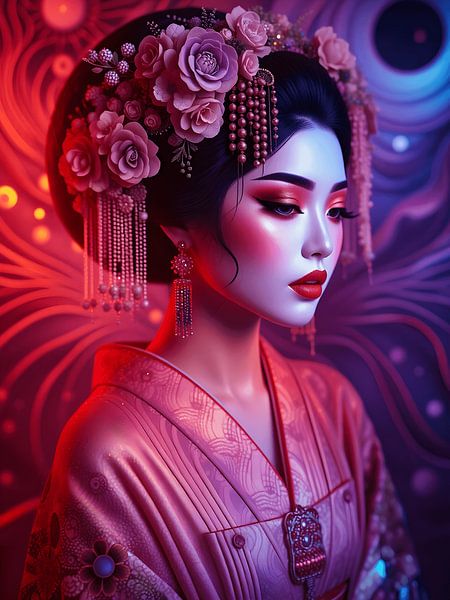 Geisha by Jolique Arte