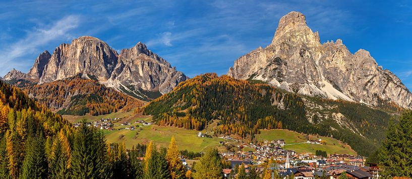 Corvara Panorama, Italie par Adelheid Smitt