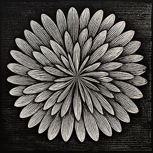 Blume minimalistisch