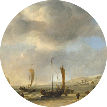 De Kust van Scheveningen, Willem van de Velde