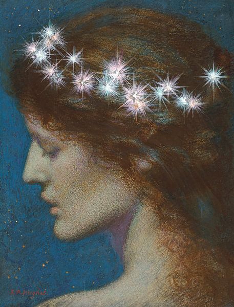 Night, Edward Robert Hughes by Masterful Masters