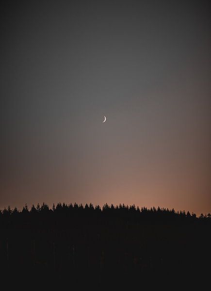 Dromen - maan over de bergen van Anna Davis