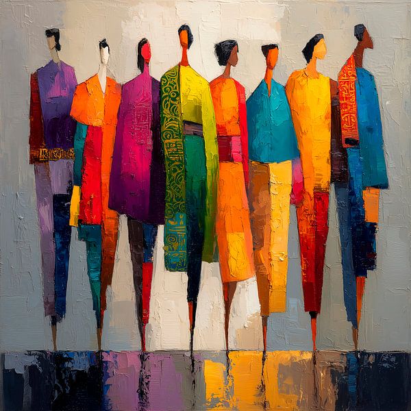 Bunte Vielfalt von Harry Hadders Design