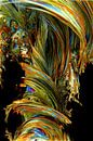 Tornado in kleur abstract van Andree Jakobson thumbnail