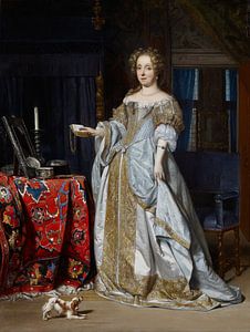 Gabriel Metsu - Porträt einer Dame