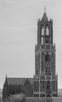 "Dom" of Utrecht (Monochrome)