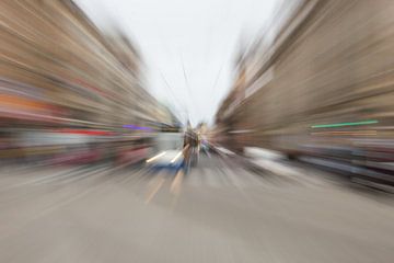 Amsterdam in beweging | Zoom Burst van Gabry Zijlstra