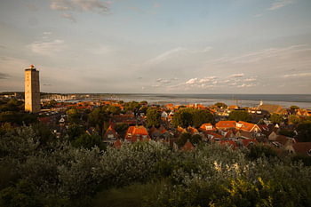 Evening light over West Terschelling