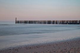 Zeeland, Sonnenuntergang bei Westkapelle