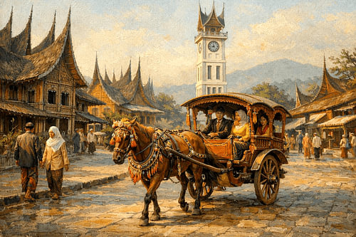 Traditioneller Bendi aus West-Sumatra