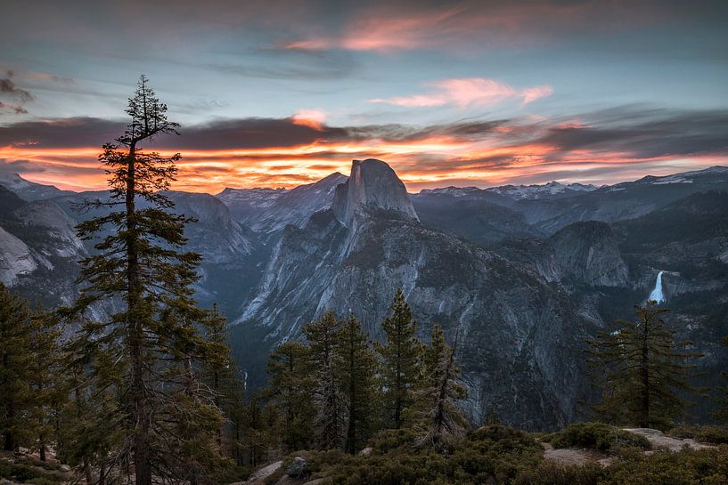 Sonnenaufgang in Yosemite Nationalpark von Jonathan Vandevoorde