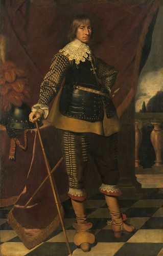 Portrait of Henry Casimir I, Count of Nassau-Dietz, Wybrand de Geest