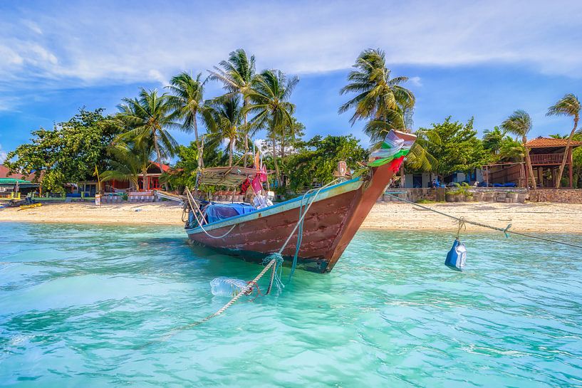 Thaise Vissersboot by Mario Calma