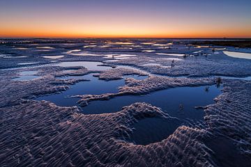 Sonnenaufgang im Wattenmeer