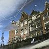 Amsterdam grachten architectuur winter reflecties van Marianna Pobedimova